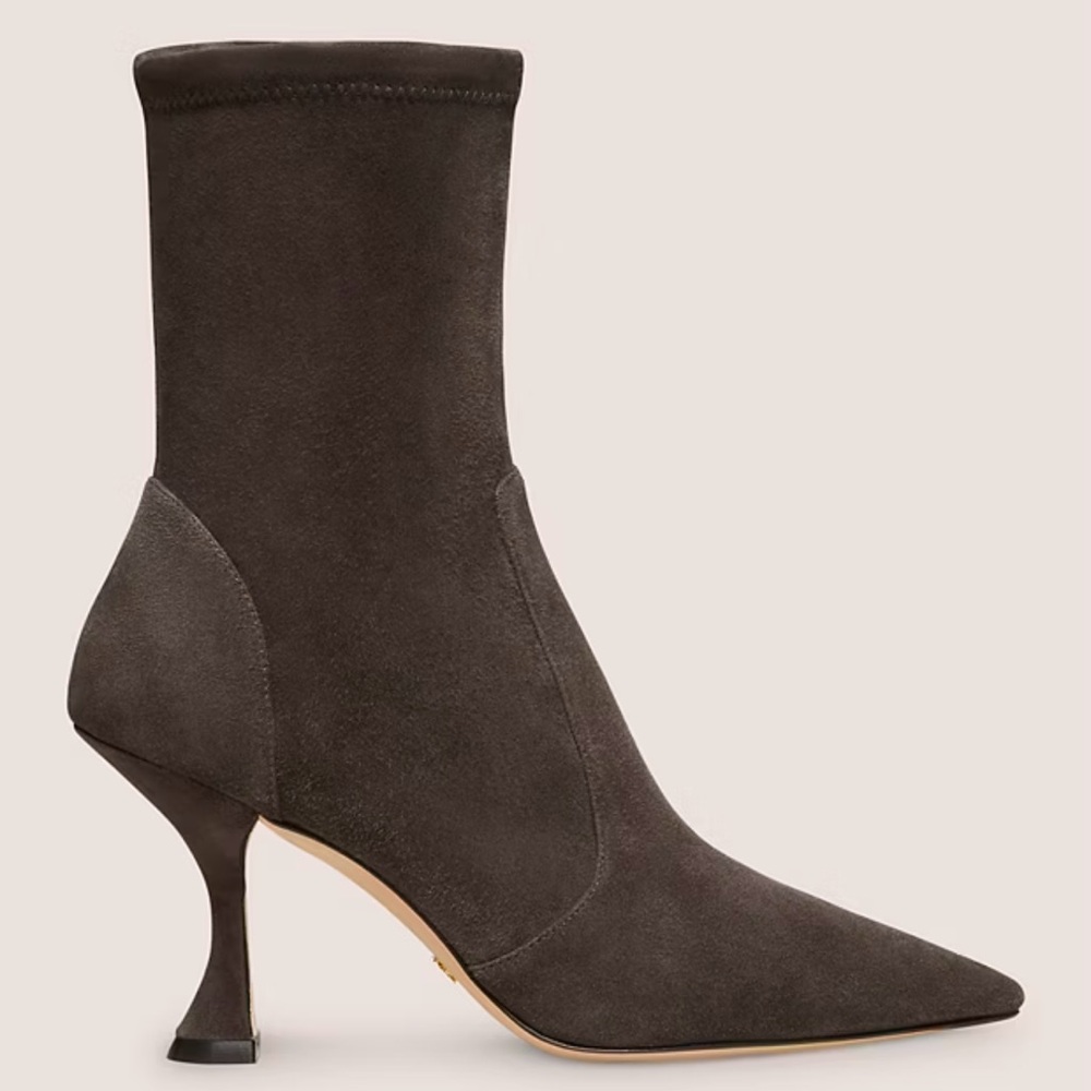 Stuart Weitzman XCURVE 85 SOCK BOOTIE